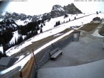 Archiv Foto Webcam Breitenbergbahn: Ausgang Bergstation 05:00