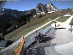 Archiv Foto Webcam Breitenbergbahn: Ausgang Bergstation 07:00