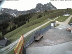 Archived image Webcam Arrival of the Breitenbergbahn cabins 05:00