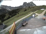 Archived image Webcam Arrival of the Breitenbergbahn cabins 06:00