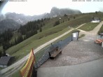 Archived image Webcam Arrival of the Breitenbergbahn cabins 15:00