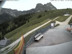 Archived image Webcam Arrival of the Breitenbergbahn cabins 17:00