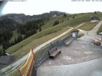 Archived image Webcam Arrival of the Breitenbergbahn cabins 05:00