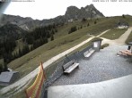 Archived image Webcam Arrival of the Breitenbergbahn cabins 07:00