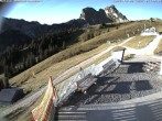 Archiv Foto Webcam Breitenbergbahn: Ausgang Bergstation 07:00
