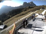 Archived image Webcam Arrival of the Breitenbergbahn cabins 09:00