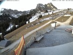 Archived image Webcam Arrival of the Breitenbergbahn cabins 06:00