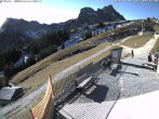 Archived image Webcam Arrival of the Breitenbergbahn cabins 09:00
