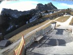 Archived image Webcam Arrival of the Breitenbergbahn cabins 07:00