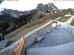 Archived image Webcam Arrival of the Breitenbergbahn cabins 06:00