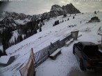 Archived image Webcam Arrival of the Breitenbergbahn cabins 15:00