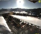 Archived image Webcam mountain restaurant Reitlehen Alm, Monte Popolo in Eben/Pongau 13:00