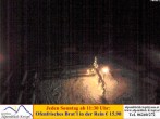 Archived image Webcam Terrace mountain restaurant Alpenblick 01:00