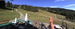 Archived image Webcam Middle station Hörnerbahn - Hexen-Stadl 09:00