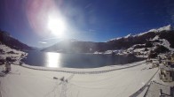 Archiv Foto Webcam Reschen - Blick auf den Reschensee 11:00