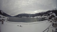 Archiv Foto Webcam Reschen - Blick auf den Reschensee 13:00