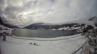 Archiv Foto Webcam Reschen - Blick auf den Reschensee 09:00