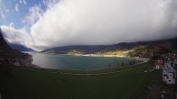 Archiv Foto Webcam Reschen - Blick auf den Reschensee 07:00