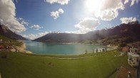 Archiv Foto Webcam Reschen - Blick auf den Reschensee 15:00