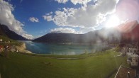 Archiv Foto Webcam Reschen - Blick auf den Reschensee 17:00