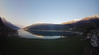 Archiv Foto Webcam Reschen - Blick auf den Reschensee 06:00