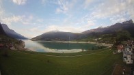 Archiv Foto Webcam Reschen - Blick auf den Reschensee 06:00