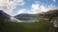 Archiv Foto Webcam Reschen - Blick auf den Reschensee 07:00