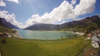 Archiv Foto Webcam Reschen - Blick auf den Reschensee 11:00