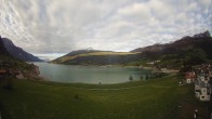 Archiv Foto Webcam Reschen - Blick auf den Reschensee 06:00