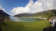 Archiv Foto Webcam Reschen - Blick auf den Reschensee 07:00