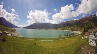 Archiv Foto Webcam Reschen - Blick auf den Reschensee 11:00