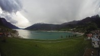 Archiv Foto Webcam Reschen - Blick auf den Reschensee 17:00