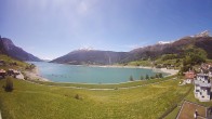 Archiv Foto Webcam Reschen - Blick auf den Reschensee 11:00