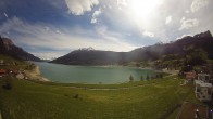 Archiv Foto Webcam Reschen - Blick auf den Reschensee 15:00