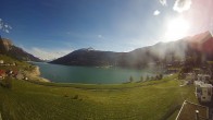 Archiv Foto Webcam Reschen - Blick auf den Reschensee 17:00