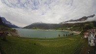Archiv Foto Webcam Reschen - Blick auf den Reschensee 07:00