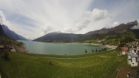 Archiv Foto Webcam Reschen - Blick auf den Reschensee 09:00