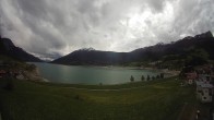 Archiv Foto Webcam Reschen - Blick auf den Reschensee 15:00