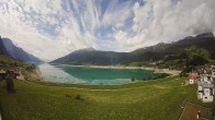 Archiv Foto Webcam Reschen - Blick auf den Reschensee 09:00