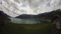 Archiv Foto Webcam Reschen - Blick auf den Reschensee 11:00