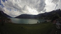 Archiv Foto Webcam Reschen - Blick auf den Reschensee 15:00