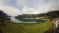 Archiv Foto Webcam Reschen - Blick auf den Reschensee 07:00