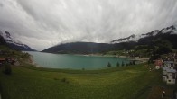 Archiv Foto Webcam Reschen - Blick auf den Reschensee 15:00