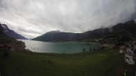 Archiv Foto Webcam Reschen - Blick auf den Reschensee 17:00