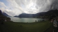 Archiv Foto Webcam Reschen - Blick auf den Reschensee 17:00