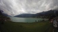 Archiv Foto Webcam Reschen - Blick auf den Reschensee 19:00