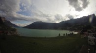 Archived image Webcam View to the Lake Resia 17:00