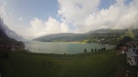 Archiv Foto Webcam Reschen - Blick auf den Reschensee 07:00
