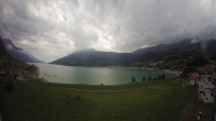 Archived image Webcam View to the Lake Resia 13:00