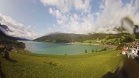 Archiv Foto Webcam Reschen - Blick auf den Reschensee 07:00